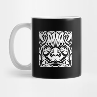 Cat's Head - Light on Dark Mug